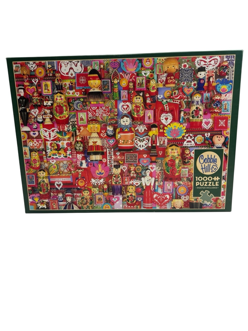 Cobble Hill 1000 Piece Dollies Shelley Puzzle with Poster